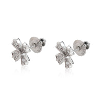 Tiffany & Co. Diamond Floret Earring in Platinum 0.34 CTW