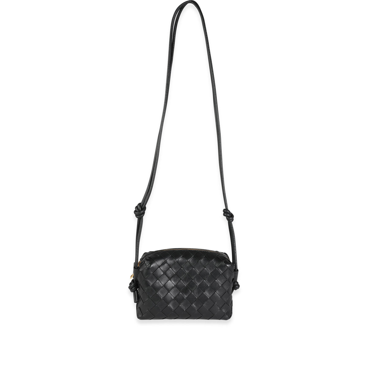Bottega Veneta Black Calfskin Mini Pouch Bag, myGemma, SG