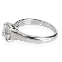 Tiffany & Co. Lucida Diamond Engagement Ring in 950 Platinum D VVS1 1.12 CTW
