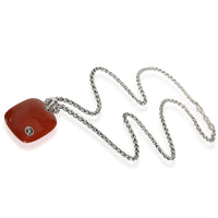 David Yurman Mens Jasper Pendant in  Sterling Silver