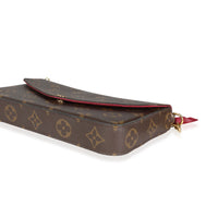 Louis Vuitton Fuchsia & Monogram Canvas Félicie Pochette