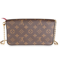 Louis Vuitton Fuchsia & Monogram Canvas Félicie Pochette