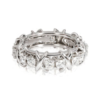 Tiffany & Co. Schumberger Diamond Ring in 950 Platinum 1.14 CTW