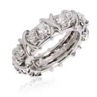 Tiffany & Co. Schumberger Diamond Ring in 950 Platinum 1.14 CTW