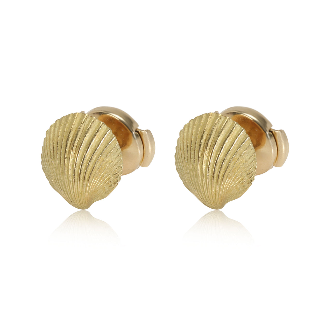 Tiffany & Co. Shell Earring in 18k Yellow Gold