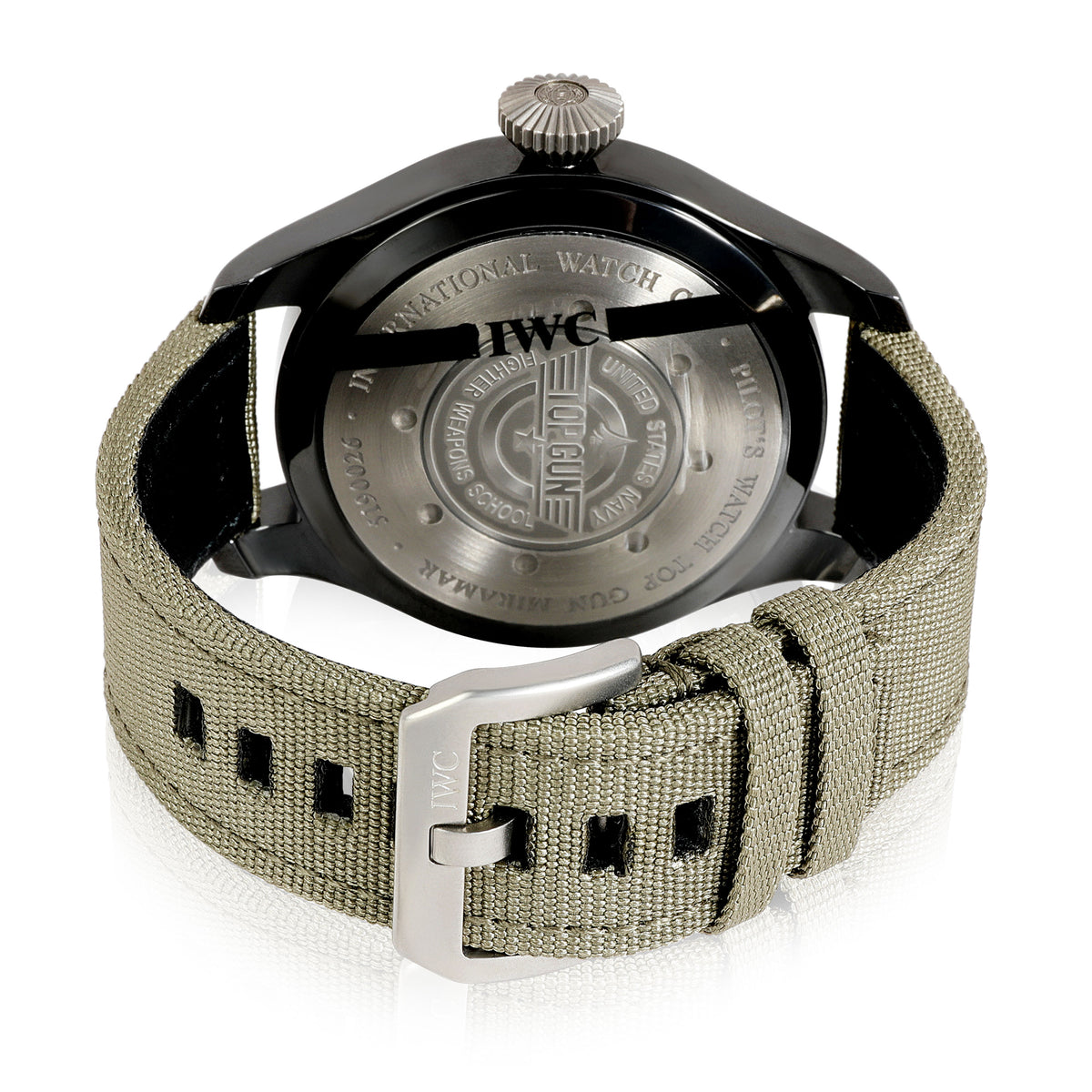 IWC Big Pilot Top Gun IW501902 Men's Watch in  Ceramic