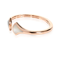 Bulgari Divas Dream Mother Of Pearl & Onyx Cuff in 18k Rose Gold