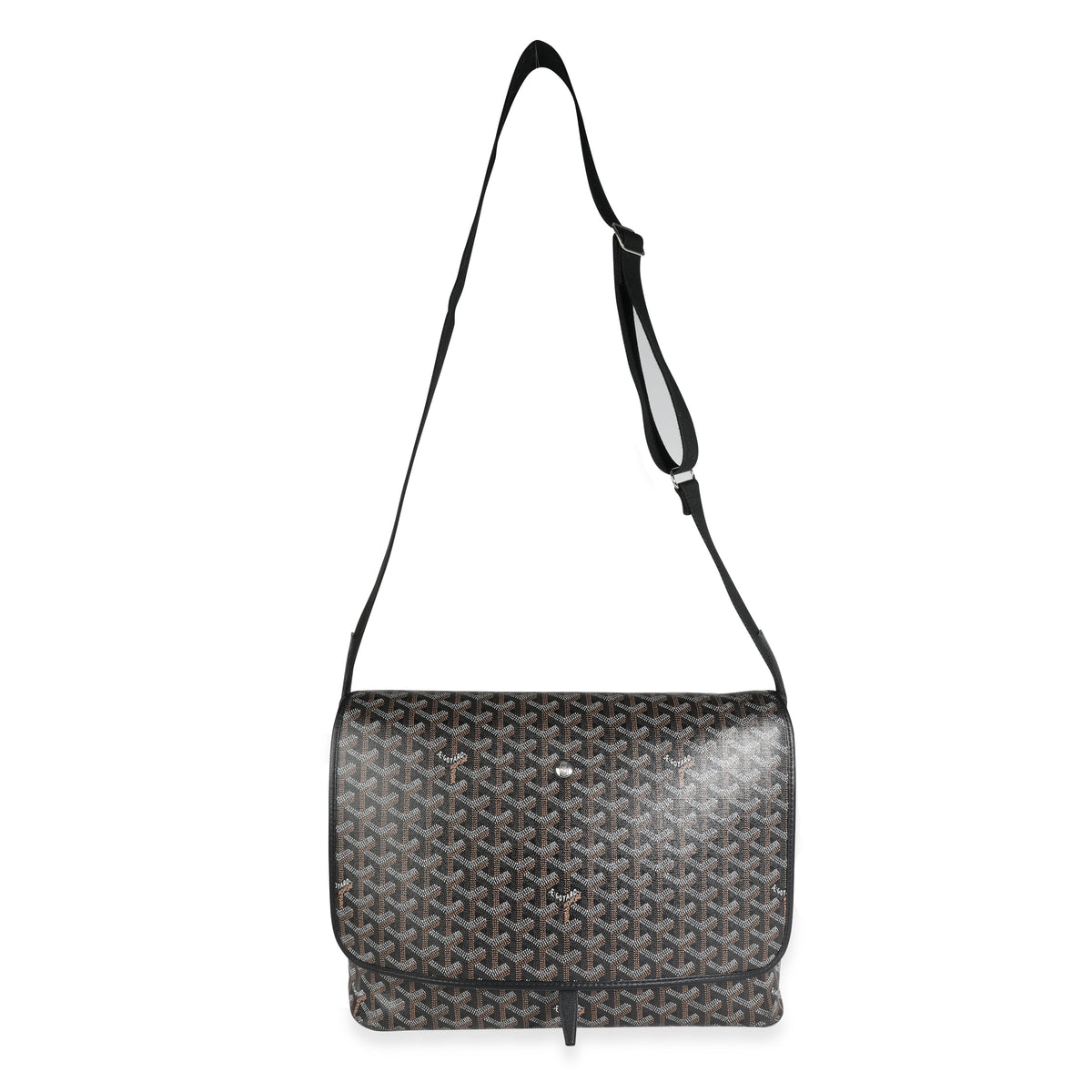 Goyard Goyardine Capetien Messenger Bag - Black Shoulder Bags, Handbags -  GOY38184