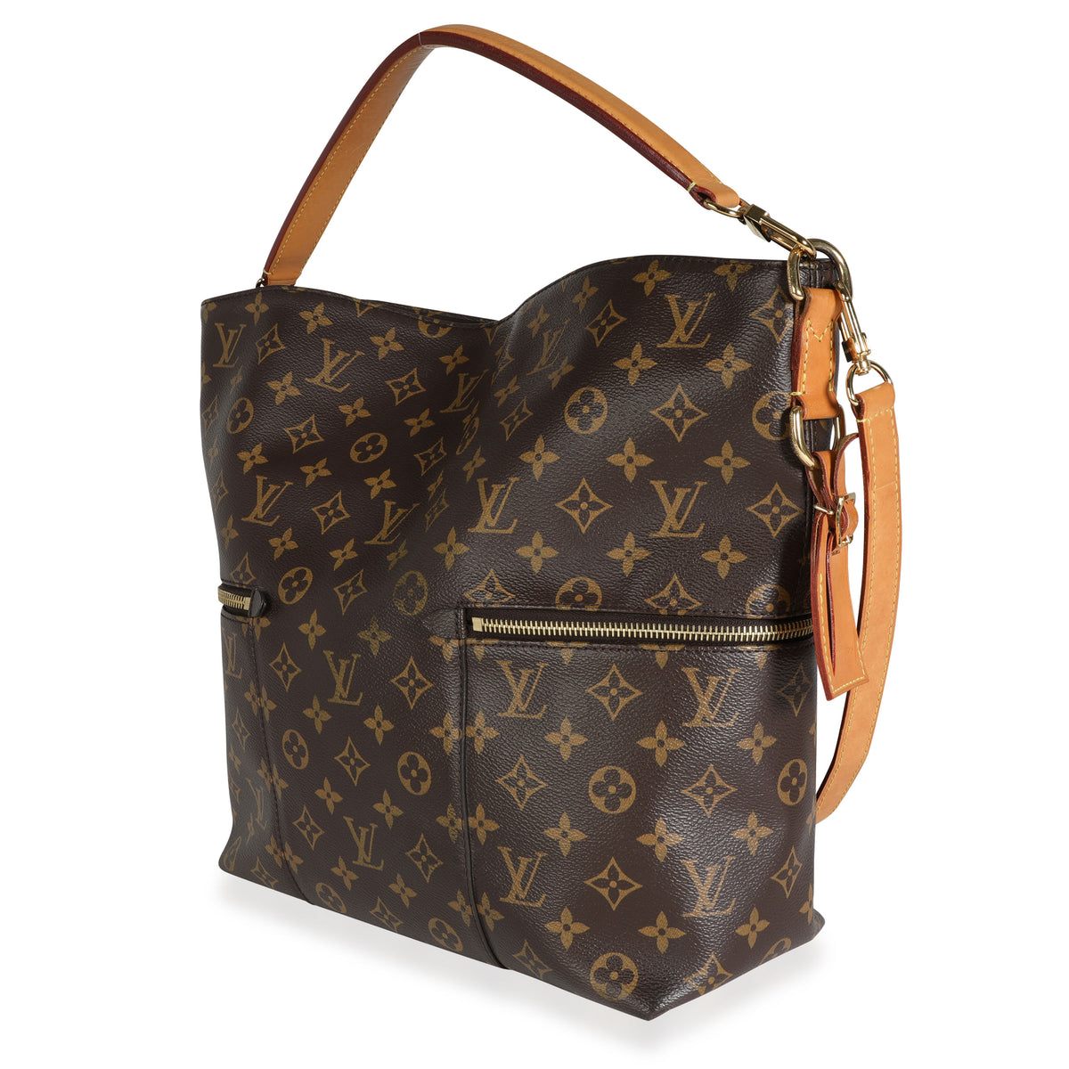 Louis Vuitton Melie Monogram Canvas Hobo Shoulder Bag