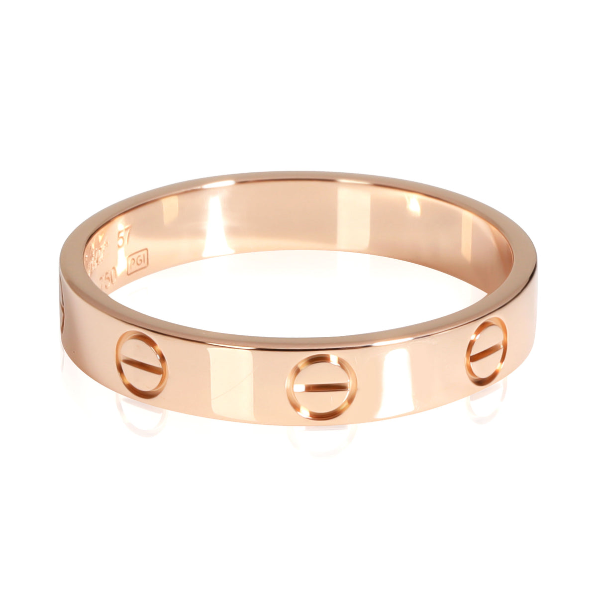 Cartier Love Wedding Band in 18K Rose Gold