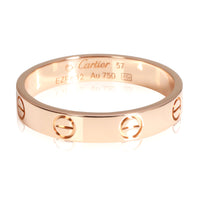 Cartier Love Wedding Band in 18K Rose Gold