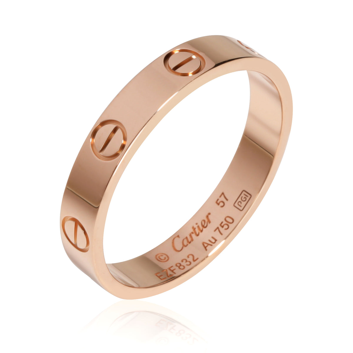 Cartier Love Wedding Band in 18K Rose Gold