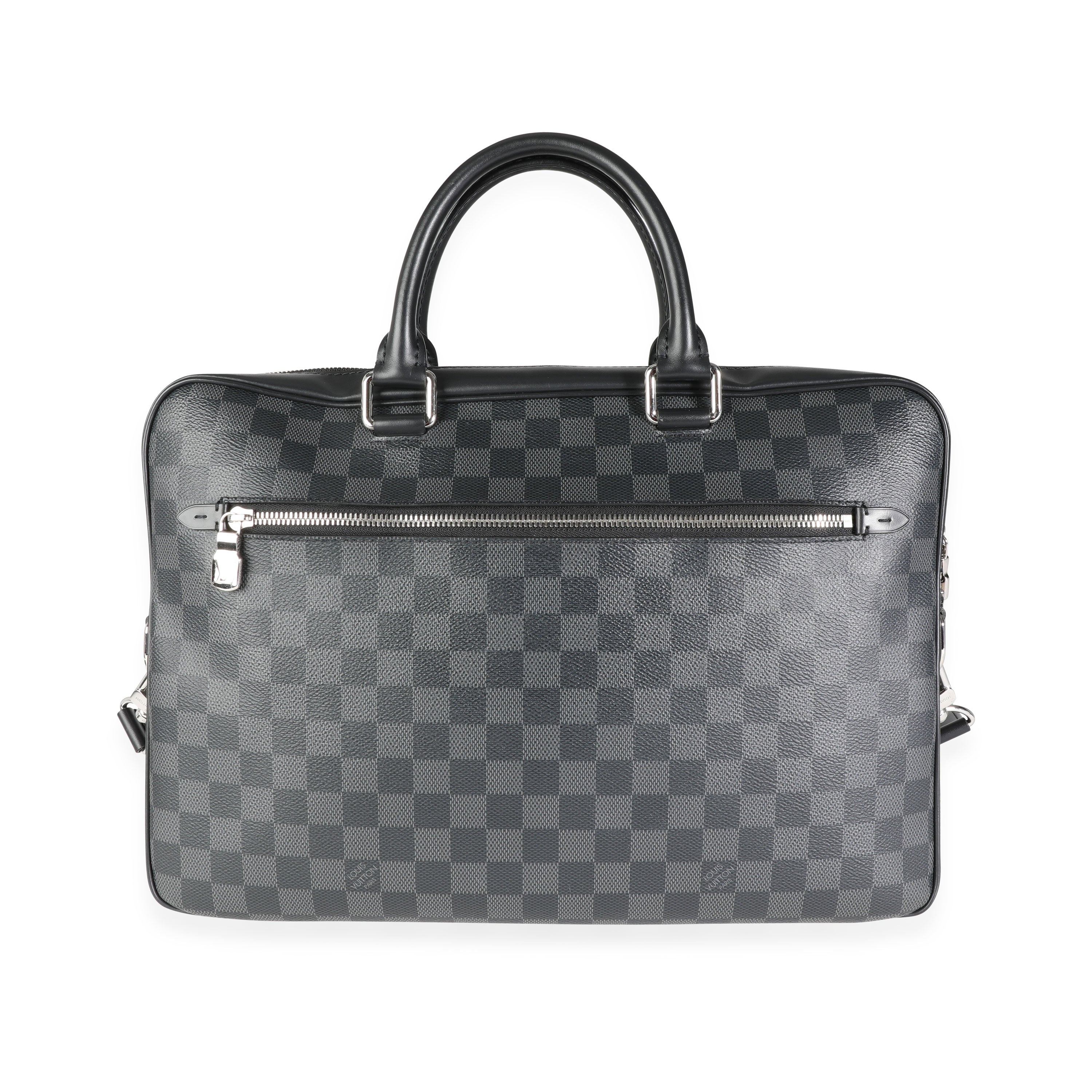 Louis Vuitton, Bags, Louis Vuitton Portedocuments Briefcase Damier  Graphite Business Bag