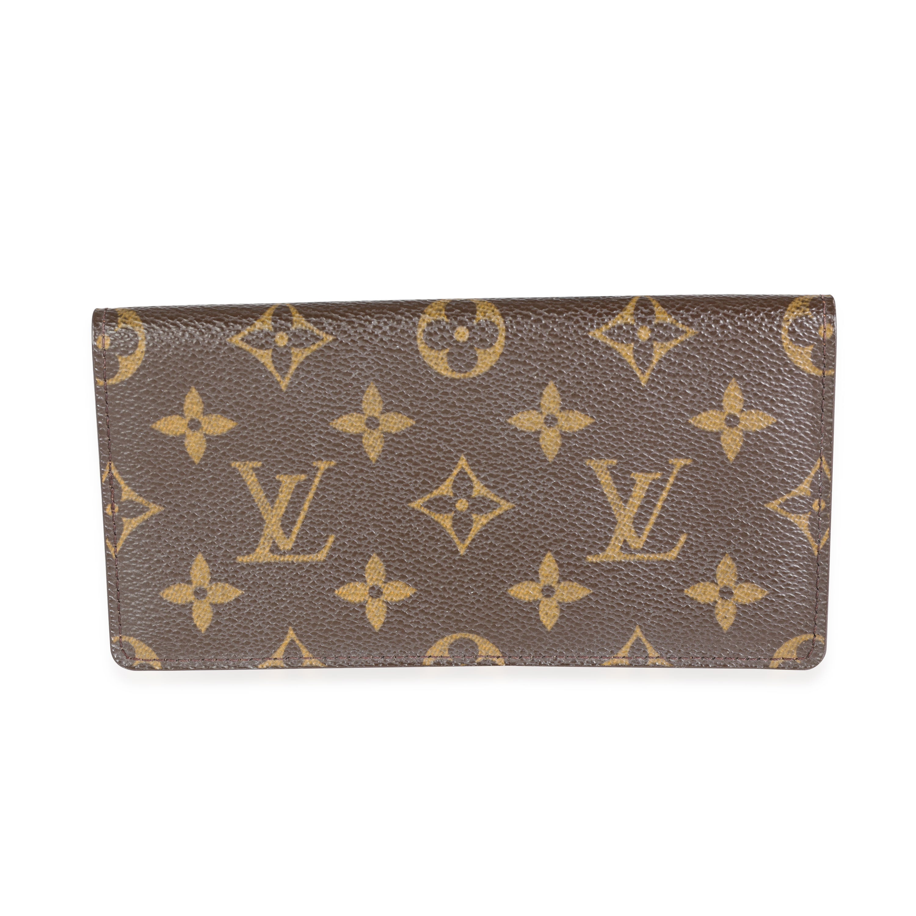 Louis Vuitton Monogram Canvas Checkbook Cover, myGemma