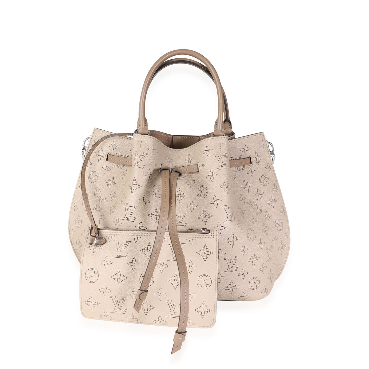 Louis Vuitton Girolata Mahina Drawstring Bag M54401 Magnolia 2018