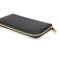 Louis Vuitton Black Epi Leather Zippy Wallet