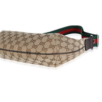 Gucci GG Canvas Web Half Moon Hobo