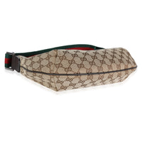 Gucci GG Canvas Web Half Moon Hobo