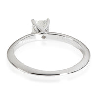 Tiffany & Co. Diamond Engagement Ring in 950 Platinum I VVS2 0.51 CTW
