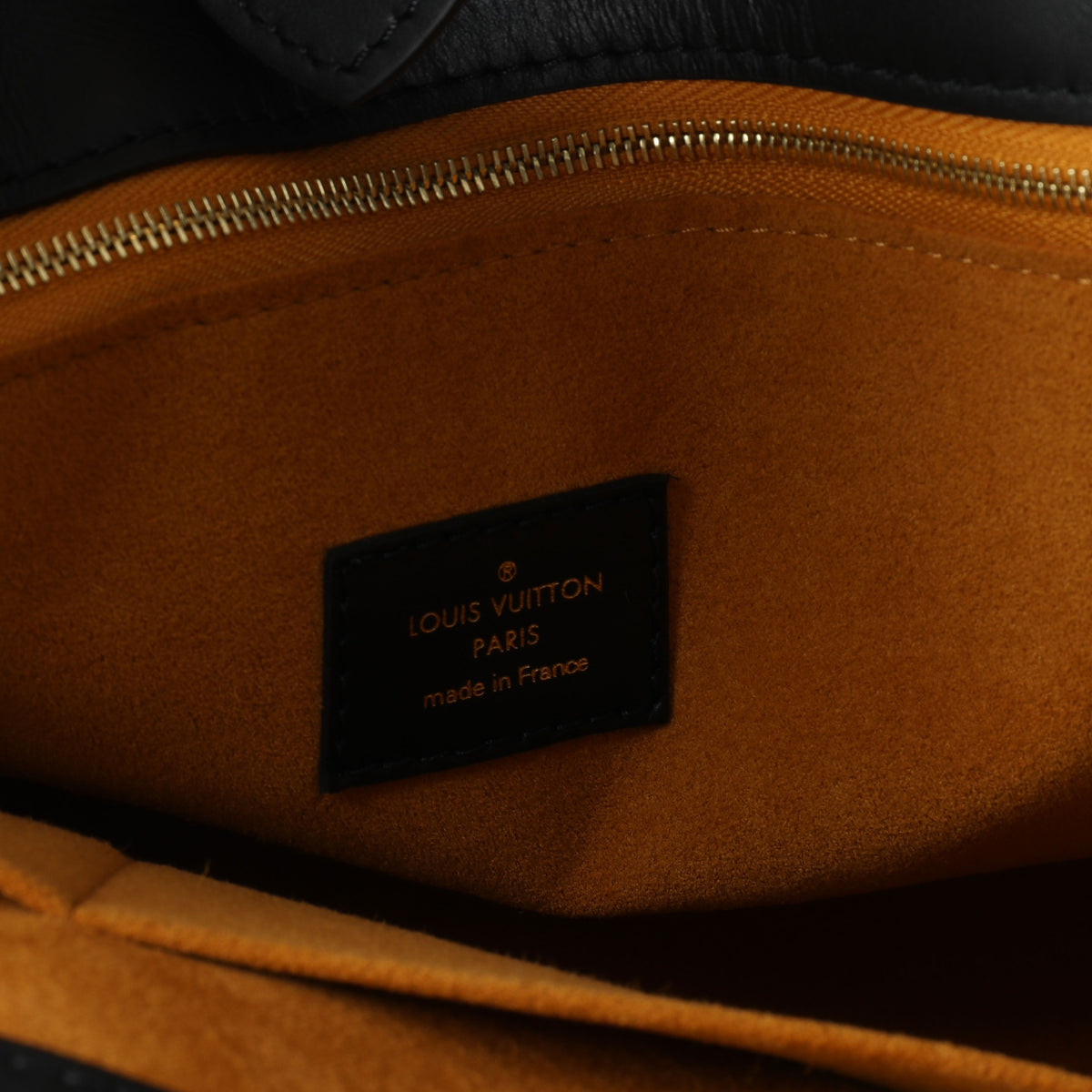 Louis Vuitton On My Side Monogram Tufting Calfskin Leather Black