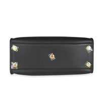 Louis Vuitton Black Leather and Tufted Monogram On My Side MM