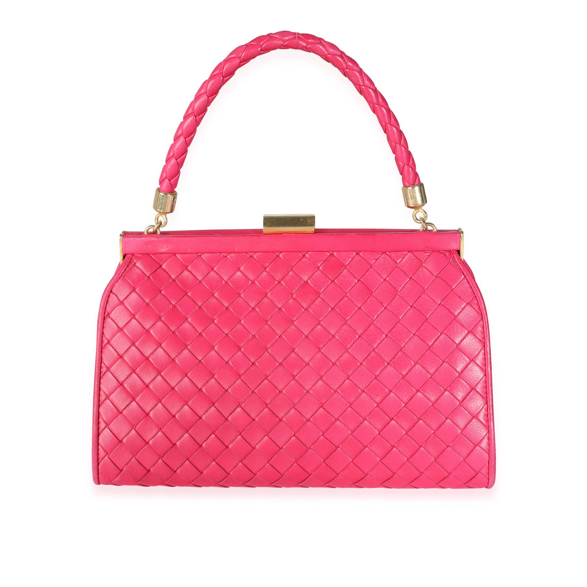 #RARE# Vintage Burberry Pink Handbag With Key Lock!!!