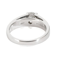 Bulgari Marry Me Diamond Engagement Ring in Platinum E VVS2 0.72 CTW
