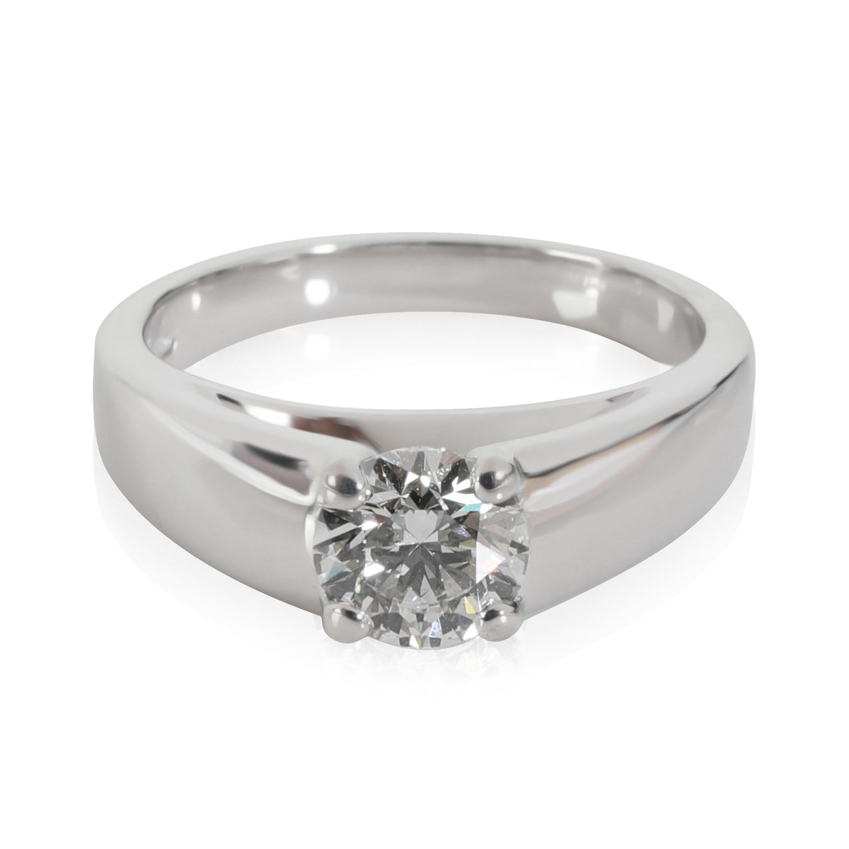 Bulgari Marry Me Diamond Engagement Ring in Platinum E VVS2 0.72 CTW