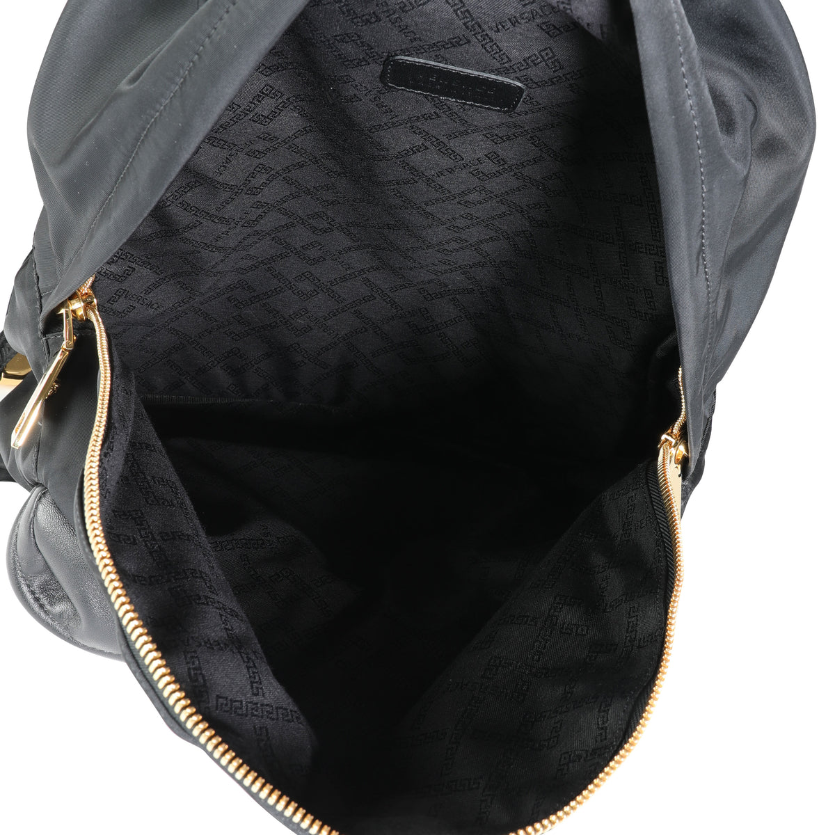 Versace Neo Nylon Jacquard Backpack