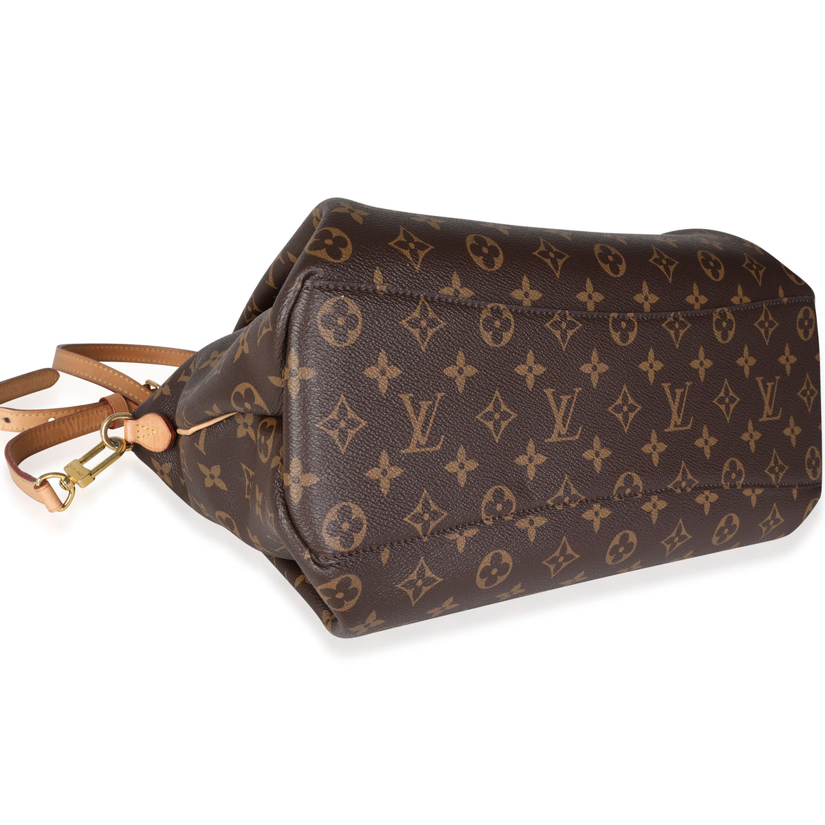Louis Vuitton Monogram Rivoli MM - Brown Handle Bags, Handbags