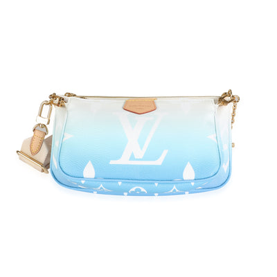 Louis Vuitton Blue Monogram Giant By The Pool Multi-Pochette Accessoires