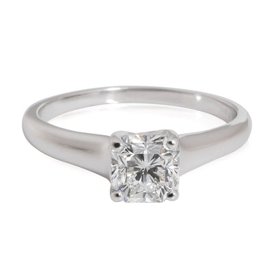 Tiffany & Co. Lucida Diamond Engagement Ring in Platinum E VS1 0.82 CTW