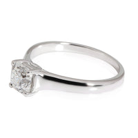 Tiffany & Co. Lucida Diamond Engagement Ring in Platinum E VS1 0.82 CTW