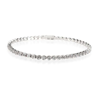 Cartier C De Cartier Diamond Bracelet with C Bezels  in 18k White Gold 1.53 CTW