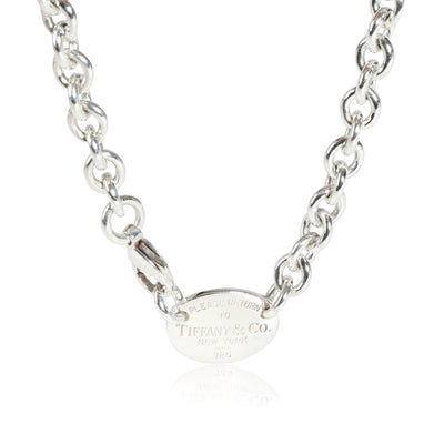 Tiffany & Co. Return to Tiffany Necklace in  Sterling Silver