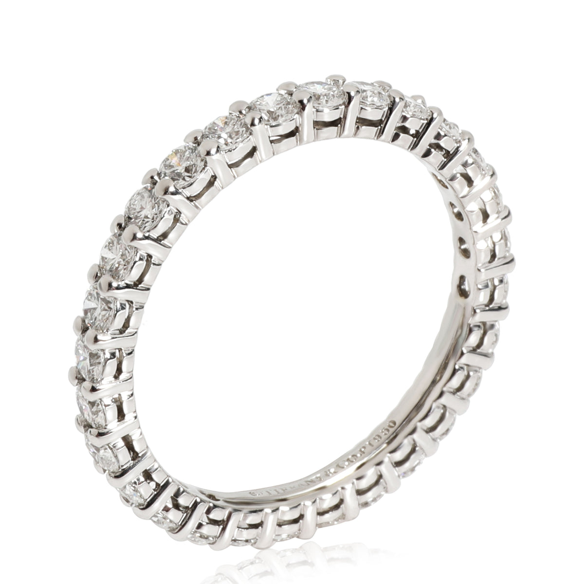 Tiffany & Co. Tiffany Forever  Diamond Eternity Band in Platinum 0.85 CTW