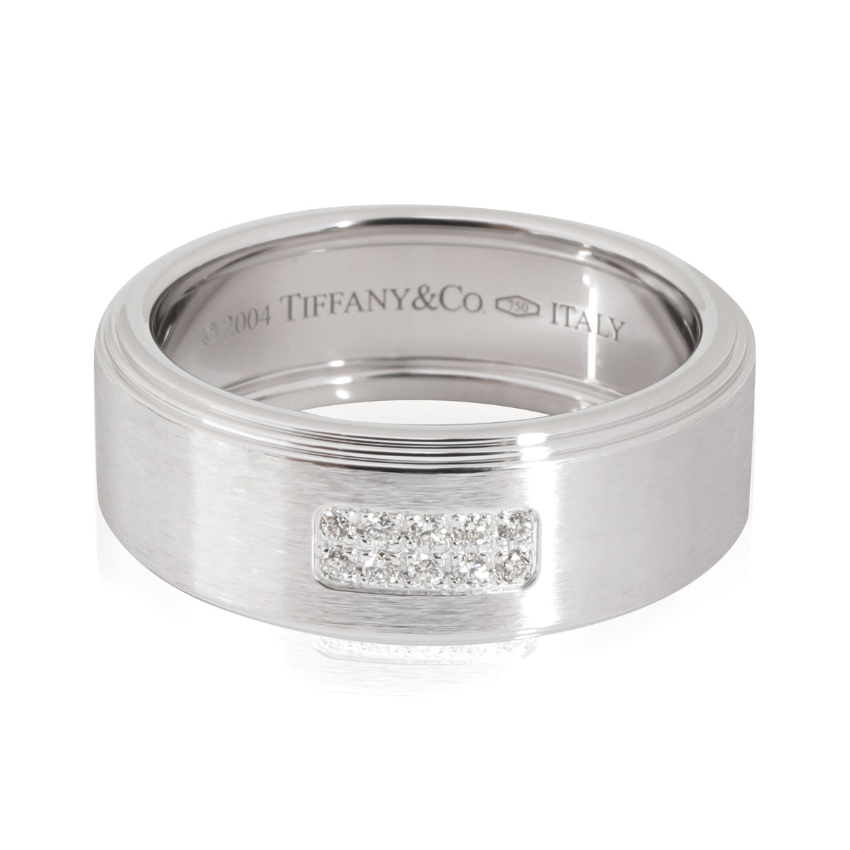 Tiffany & Co. Diamond Century Band in 18k White Gold 0.06 CTW