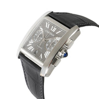 Cartier Tank MC W5330008 Mens Watch in  Stainless Steel