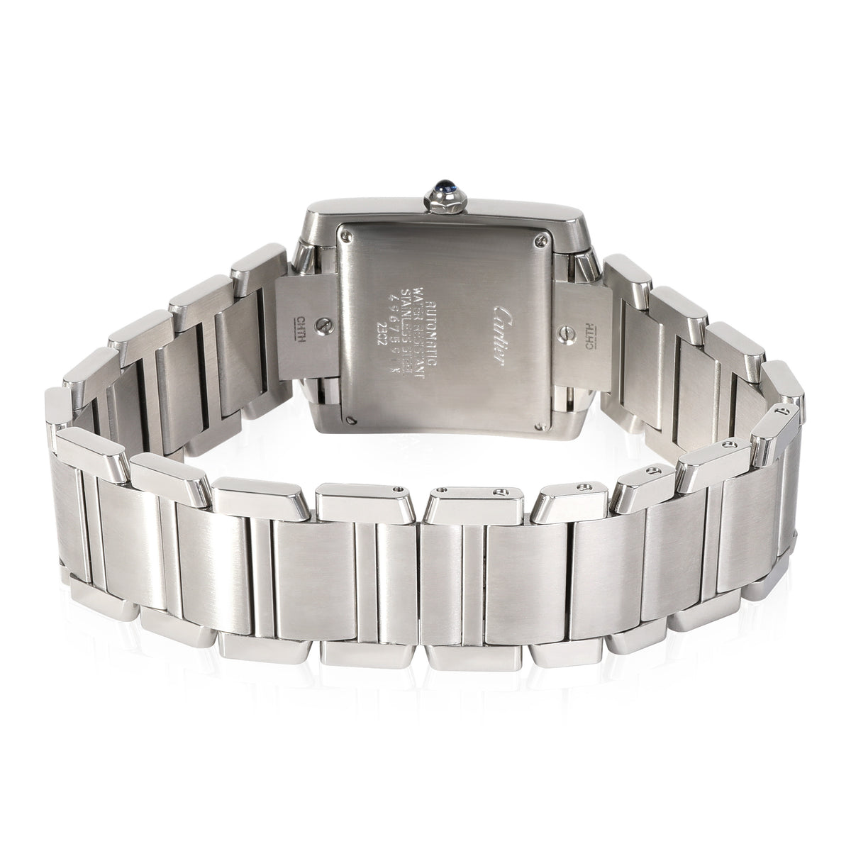 Cartier Tank Francaise W51002Q3 Mens Watch in  Stainless Steel