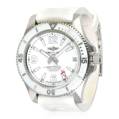 Breitling Superocean A17316 Womens Watch in  Stainless Steel