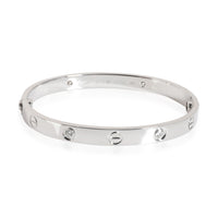 Cartier Love Bracelet, 4 Diamonds (White Gold)