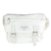 Prada White Re-Nylon Shoulder Bag