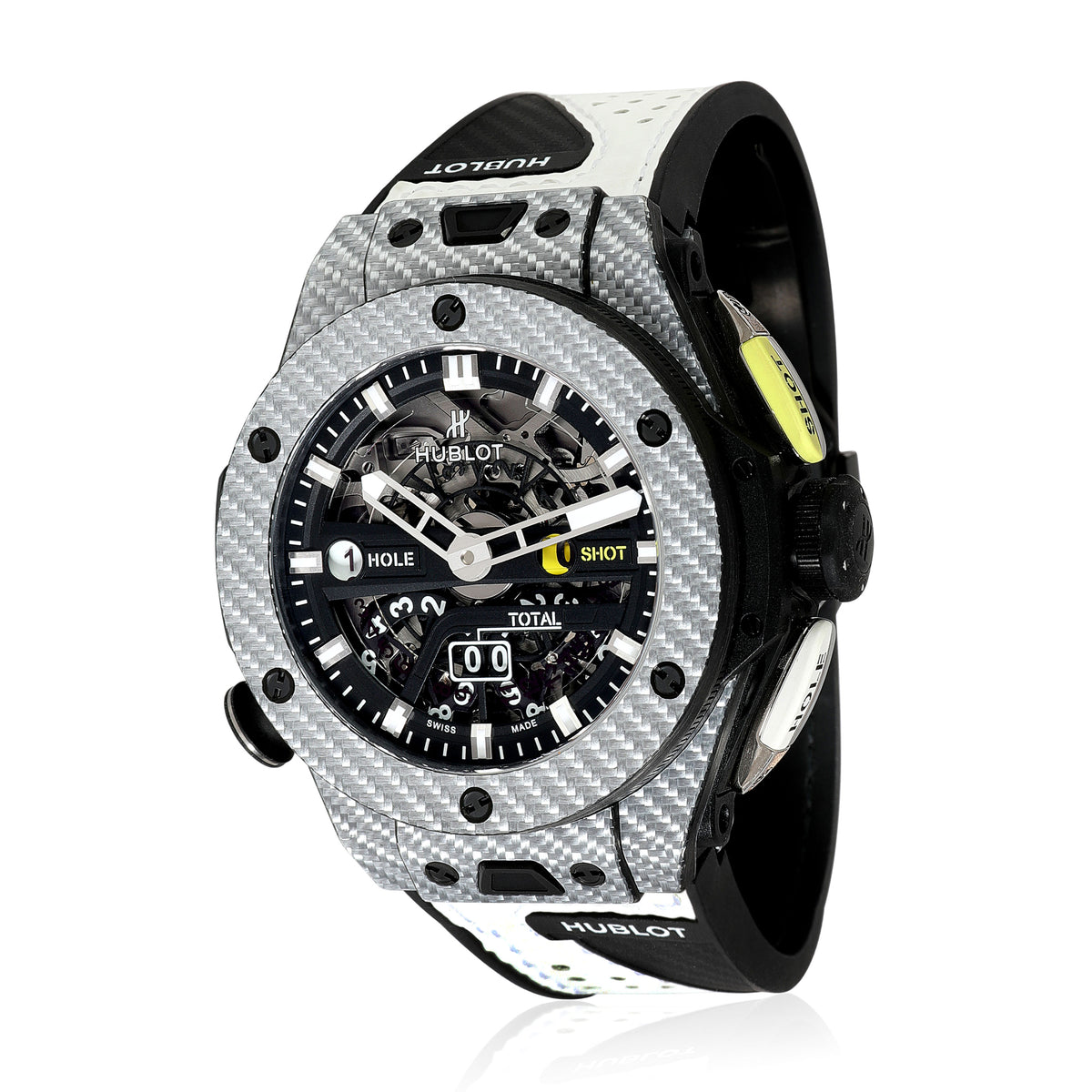 Hublot Big Bang Unico Golf 416.YS.1120.VR Men's Watch in  Carbon Fiber/Texalium