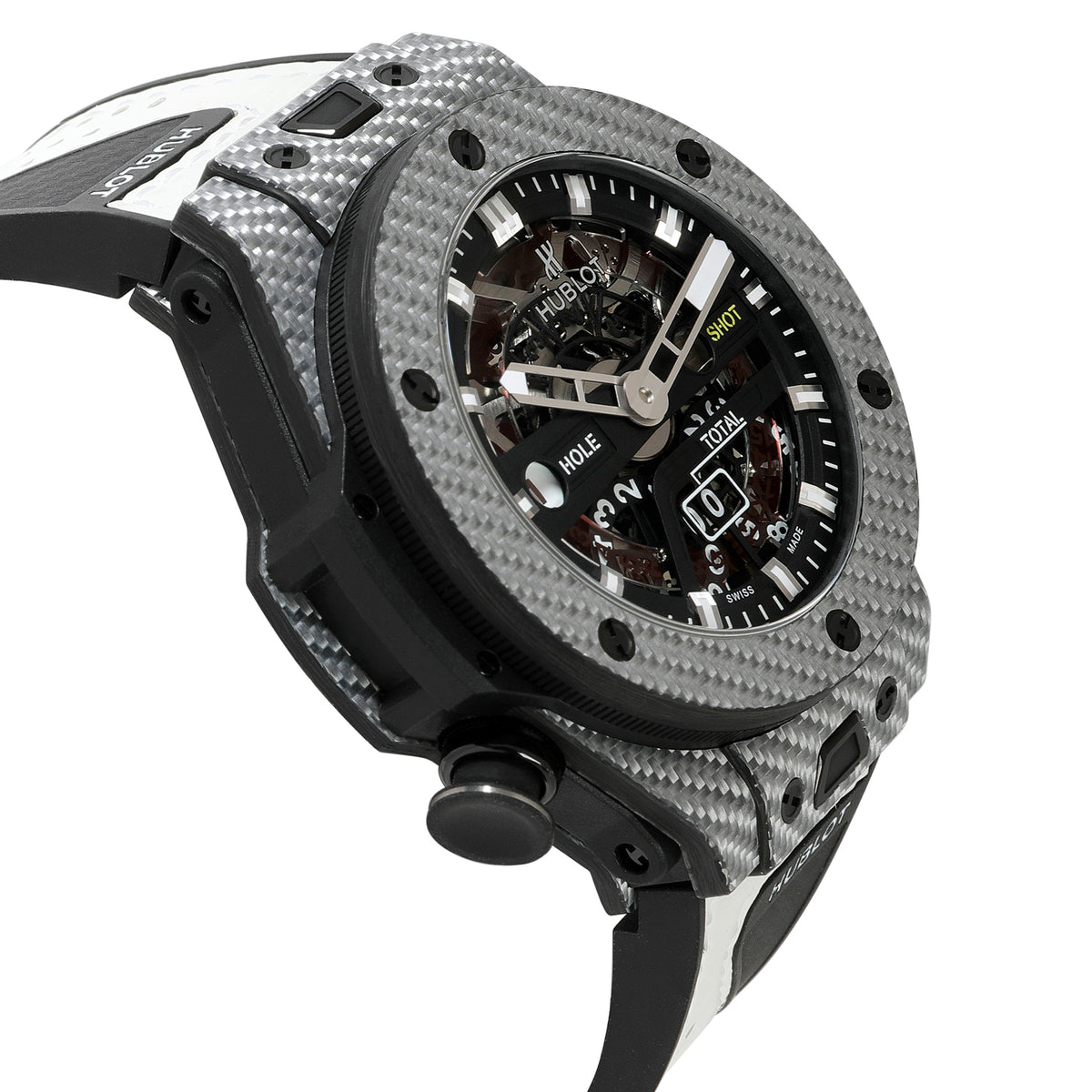 Hublot Big Bang Unico Golf 416.YS.1120.VR Men's Watch in  Carbon Fiber/Texalium