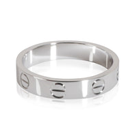 Cartier LOVE Wedding Band in Platinum