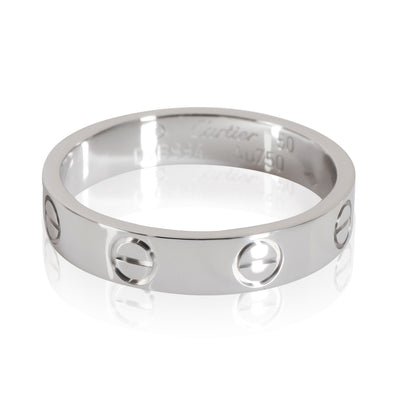 Cartier LOVE Wedding Band in Platinum