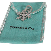 Tiffany & Co. Snowflake Charm in  Sterling Silver