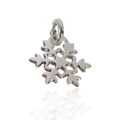 Tiffany & Co. Snowflake Charm in  Sterling Silver