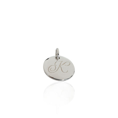 Tiffany & Co. Letter K Charms in  Sterling Silver