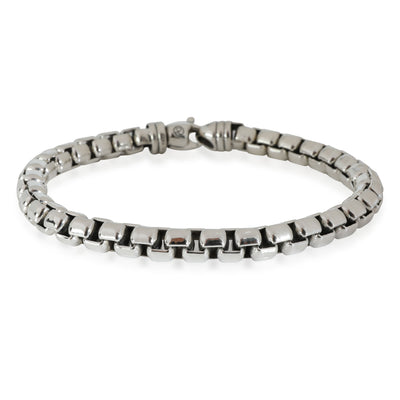 David Yurman XL 7mm Box Chain  Bracelet in  Sterling Silver